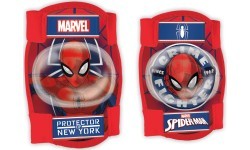 Vaikiškos apsaugos keliams ir alkūnėms SPIDERMAN (raudonos)