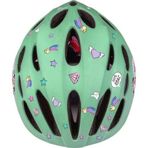 Šalmas MINNIE 52-56cm (žalsvas)