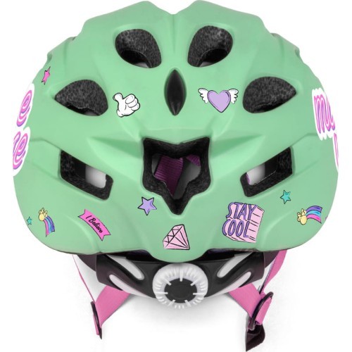 MINNIE Children's Bike Helmet 52-56cm, Green