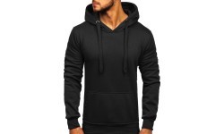 J.Style Men's Sweatshirt Black 68B2009-3