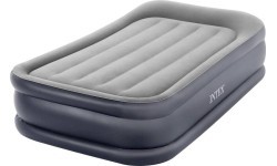 Pripučiamas vienvietis čiužinys su įmontuota elektrine pompa 191x99x42 cm INTEX 64132