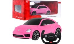 Nuotoliniu būdu valdomas Volkswagen Beetle 1:14 RASTAR, rožinis