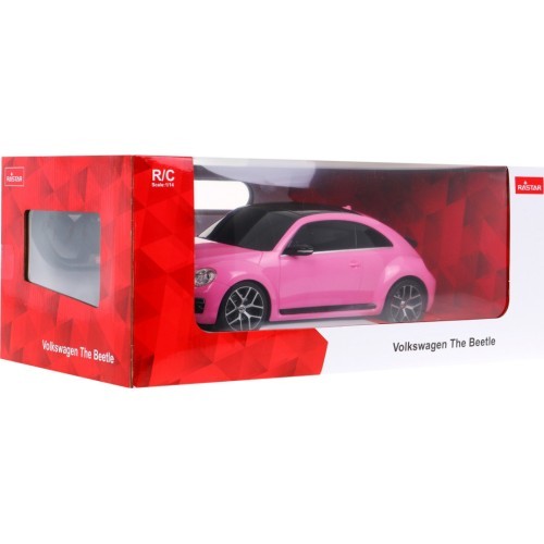 Радиоуправляемый Volkswagen Beetle 1:14 RASTAR, розовый
