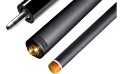 Billiard Cue, Pool, Predator Blak 5-5, Uni-Loc, Revo Shaft, White Vault Plate. 12.9 mm UL