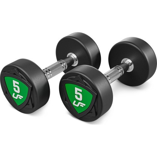 Zestaw hantli stałych poliuretanowych 2,5-25kg (skok co 2,5kg) 275kg – UpForm