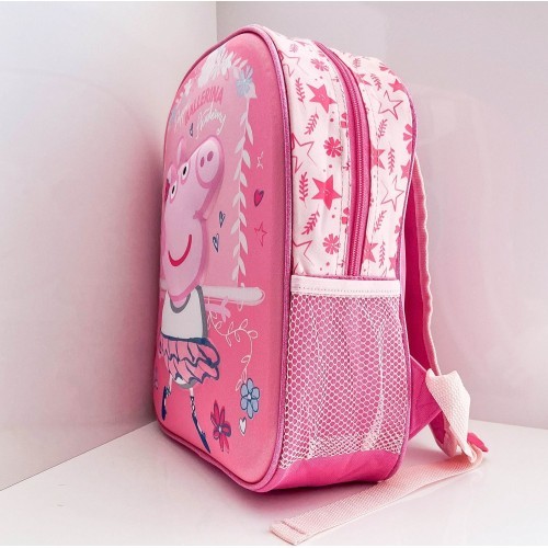 Disney Peppa Pig Ballerina Kids Backpack Pink PIG12301 3