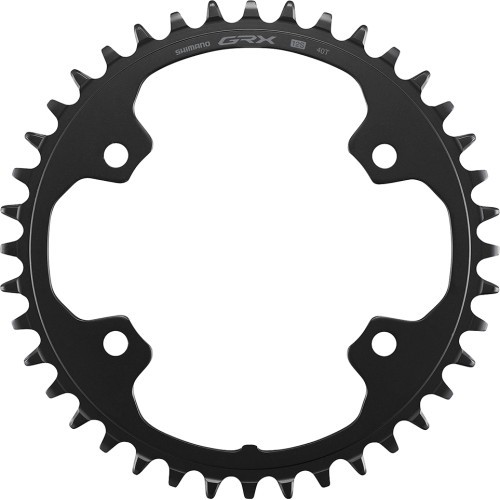 Priekinė žvaigždė Shimano GRX FC-RX610-1 // 1x12-speed, 40T, B.C.D.: 110 mm