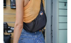 Upcycled Sling Bag Black