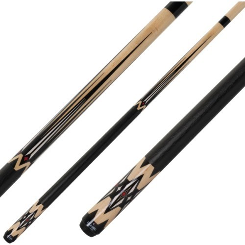 Billiard Cue, Pool, Classic Prisma-06, 3D Grip, 5/16x18