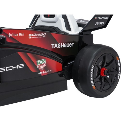 Elektromobilis Porsche Formula E, raudonas