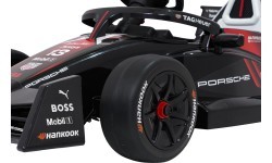 Elektromobilis Porsche Formula E, raudonas