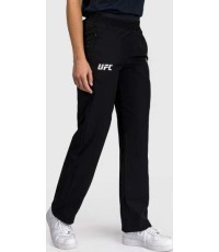 UFC Fusion by Venum Fight Week moteriškos tiesios kelnės, juodos