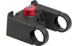 Rixen & Kaul KLICKfix handlebar basket holder with lock, 22-26 mm