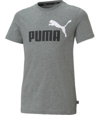 Puma Ess+ 2 Col Logo Tee Junior Grey 586985 03