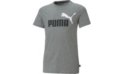 Puma Ess+ 2 Col Logo Tee Junior Grey 586985 03