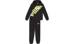 Спортивный костюм для подростков Puma Power Sweat Suit, чёрно-жёлтый 679999 51