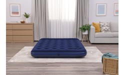 Pripučiamas veliūrinis čiužinys QUEEN 203/152/28 cm Bestway