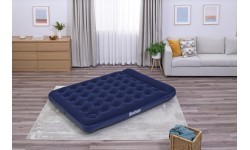 Pripučiamas veliūrinis čiužinys QUEEN 203/152/28 cm Bestway