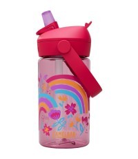 Thrive Flip Straw Kids gertuvė 0,4 l Rainbow Floral