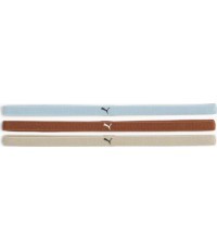 Puma Galvos Juosta AT Sportbands Womens (3pcs) Cream Blue Brown 053491 24
