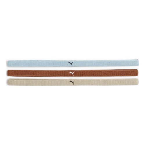 Puma AT Sportbands women's headbands (3pcs) Cream Blue Brown 053491 24