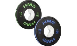 HMS olimpinis guminis svorio diskas BTBR, 10 kg - 20 kg