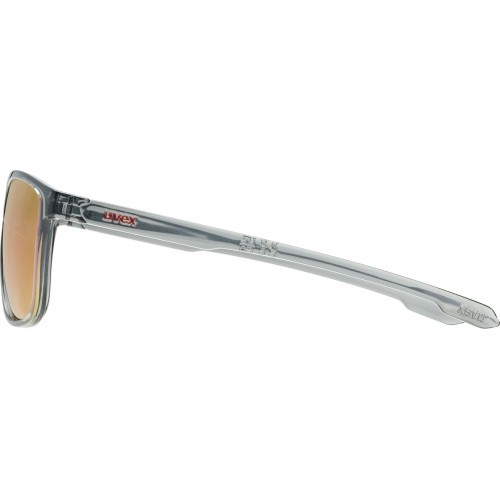 Uvex LGL 52 smoke / mirror red glasses