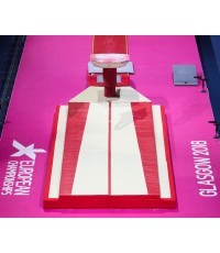 SET OF LANDING MATS FOR COMPETITION VAULTING - WITH TOP MAT - 15.60 m² - FIG Approved