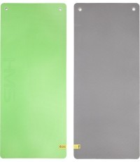 Fitneso kilimėlis HMS Premium MFK08 EVA, 140x60 cm, 15 mm, žalias-juodas