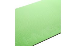 Fitneso kilimėlis HMS Premium MFK08 EVA, 140x60 cm, 15 mm, žalias-juodas