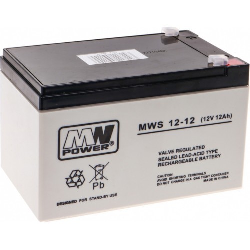 Vehicle parts battery 12V 12AH
