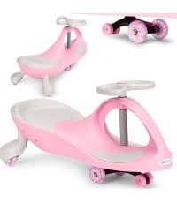 Gravity ride vehicle for kids LED wheels pink ECOTOYS