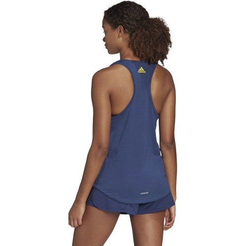 Adidas W Script Tank blouse, blue FM4426