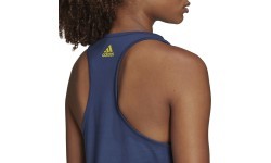 Adidas W Script Tank blouse, blue FM4426