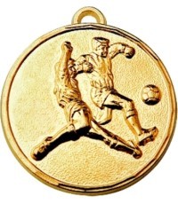 Medalis Z197 Futbolas - 50 mm - Auksinė