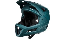 FORCE Venom downhill helmet, size L/XL (58-61 cm), turquoise