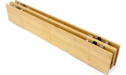 Sudedamas stalas BasicNature „Bamboo"