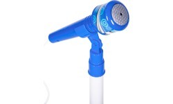 Vaikiškas elektrinės gitaros rinkinys su mikrofonu ir stovu, MP3, mėlynas