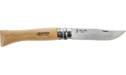 Нож Opinel 9 inox из бука в блистере