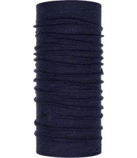 Балаклава Merino Midweight, меланж, тёмно-синяя - 779