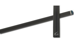 Cue Shaft, Pool, Ignite Carbon, 12,6mm, Wavy Joint