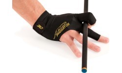 Billiard Glove, Predator Second Skin, 3-Finger, 30th anniversary, black, to wear on right hand, S&M