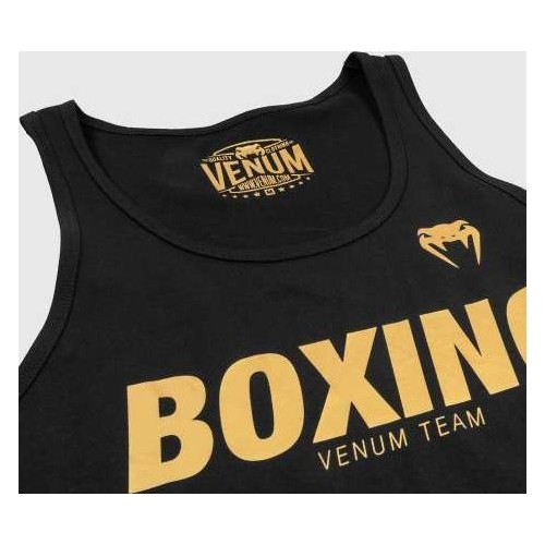 Tank Top Venum Boxing VT - Black/Gold
