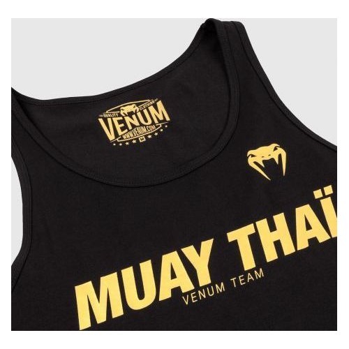 Tank Top Venum Muay Thai VT - Black/Gold