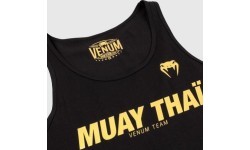 Tank Top Venum Muay Thai VT - Black/Gold