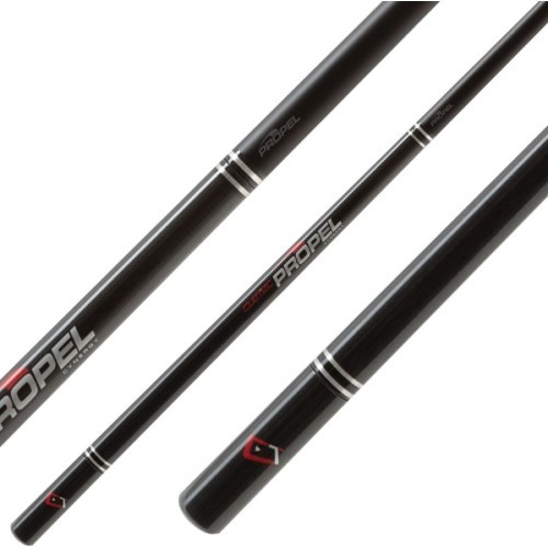 Biliardo lazda Cuetec Jump Cynergy Propel, juoda, greito atjungimo