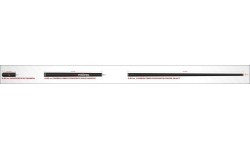 Biliardo lazda Cuetec Jump Cynergy Propel, juoda, greito atjungimo