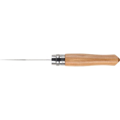 Opinel 8 inox beech knife in a blister pack