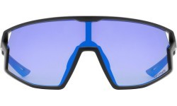 Uvex Skyryse V glasses black matt / mirror blue