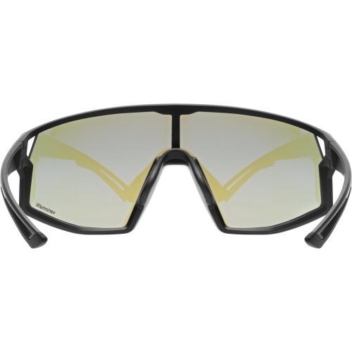 Akiniai Uvex skyryse V black matt / mirror blue